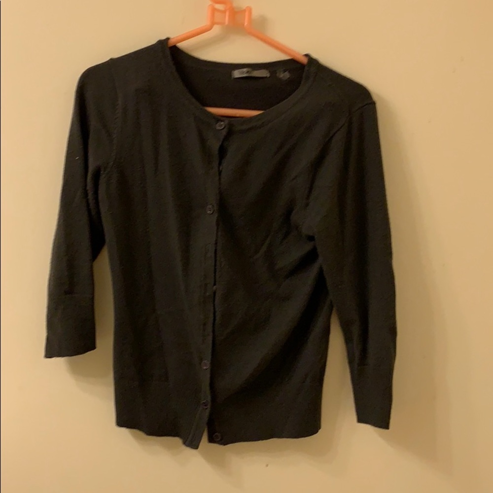 Dark gray sweater